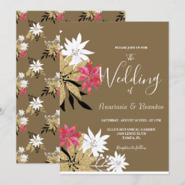 Convites Belo Casamento Floral