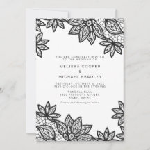 Belo Casamento vintage preto