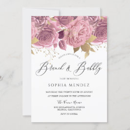 Convites Belo Chá de panela Floral Brunbble