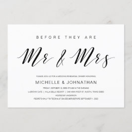 Convites Belo legado, Script Preto, Janto de ensaio