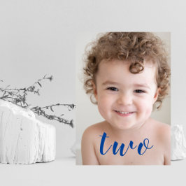 Convites Belo segundo aniversário de Festa de Garota Foto A