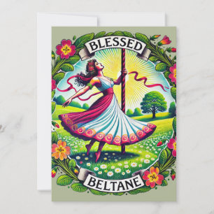 Convites Beltane abençoada
