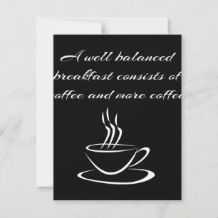 Convites Bem equilibrado Café Café Cafeeiro Cafeína Love