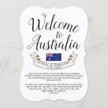 Bem-vindo à Austrália | Destino Casamento Personal
