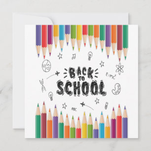 Convites Bem-Vindo À Camisa De Escola, Primeiro Dia De Esco