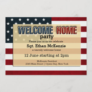 Convites Bem-vindo ao Home Party