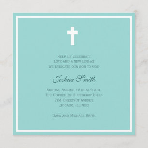 Convites Bênção Azul