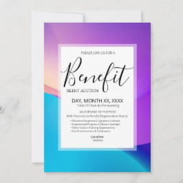 Convites Benefit Invitation Template