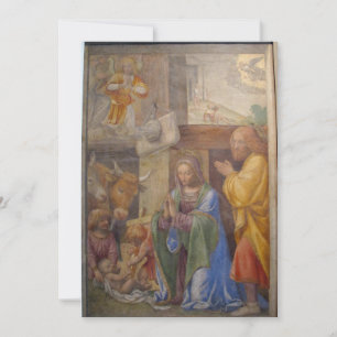 Convites Bernardino Luini - Natividade e Anunciação ao