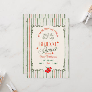 Convites Berries Chá de panela Selvagens Berries Berry Swee