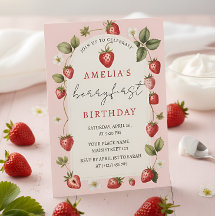 Berry Cute Strawberry First Birthday Celebration