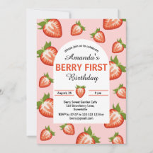 Berry Girl rosa Strawberry