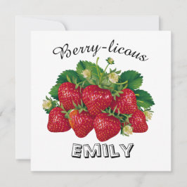 Convites Berry-licous