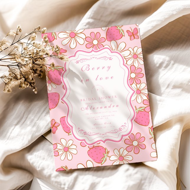 Convites Berry no Bloom Chá de panela (Criador carregado)