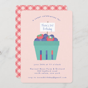 Convites Berry Sweet