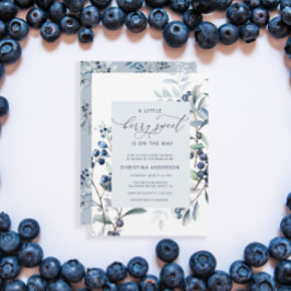 Convites Berry Sweet Baby está no caminho Chá de fraldas