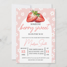 Convites Berry Sweet Baby Shower Invite