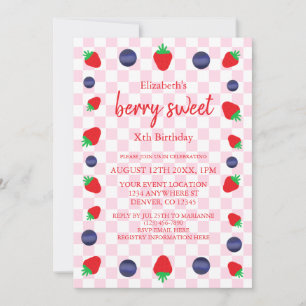 Convites Berry Sweet Birthday