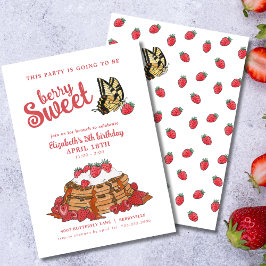 Convites Berry Sweet Girl's Birthday Brunch