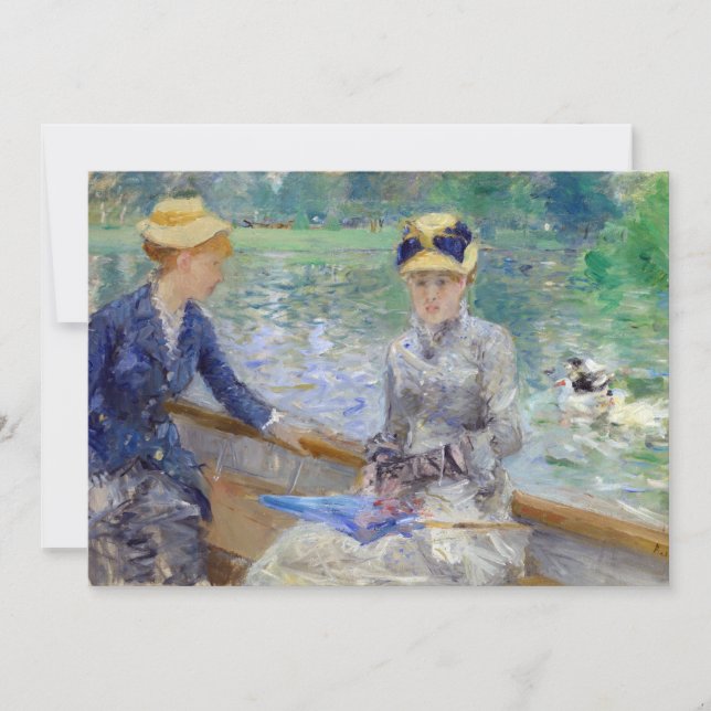 Convites Berthe Morisot - Dia de Verão (Frente)