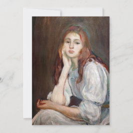 Convites Berthe Morisot - Julie Daydreaming