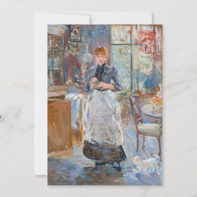 Convites Berthe Morisot - Na Sala De Jantar (Frente)