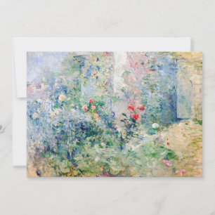 Convites Berthe Morisot - O Jardim em Bougival