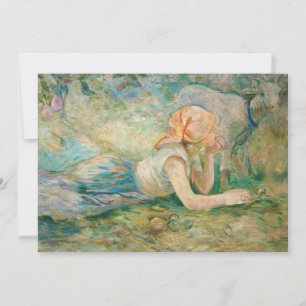 Convites Berthe Morisot - Pastora Reclinada