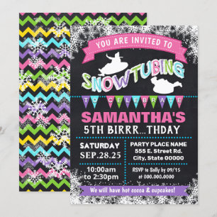 Convites Besta de festas rosa-de-cama de aniversário do Sn