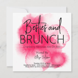 Convites Besties e Brunch Personalizados
