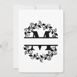 CONVITES BGSM BRAND NEW PERSONALISED M LETTER