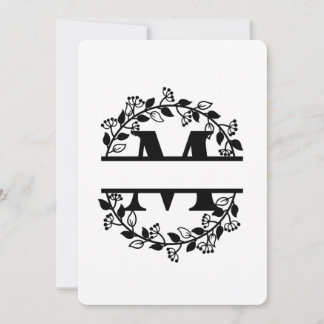 CONVITES BGSM BRAND NEW PERSONALISED M LETTER