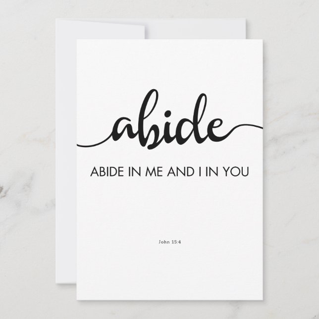 Convites Bíblia Inverso Abaixo no Cristo (Frente)