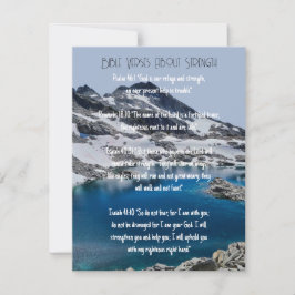 Convites Bíblia Versa Sobre Força