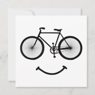 Convites Bicicleta e Andando de bicicleta de T-Shirt Blac