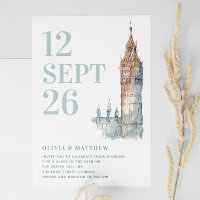 Big Ben / casamento no destino Londres + foto QR