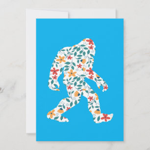 CONVITES BIGFOOT FLORAL