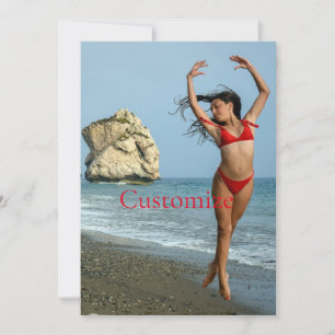 Convites Bikini Model Dancing Thunder_Cove
