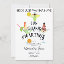 Bikinis & Martinis - Pool Tropical Hen Bachelorett