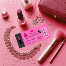 Bilhete da Noite da Festa do Glam Fashion Show