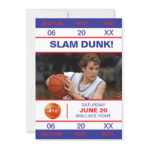 Bilhete de Admissão de Jogador de Basquete Graduad