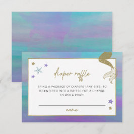 Convites Bilhete de Fralda Tropical de Praia da Serena Sere