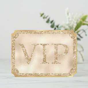 Convites Bilhete de Ingresso para Evento Gold VIP