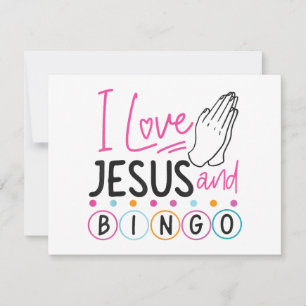 Convites Bingo Player Jesus Faith Christian Adoro Jesus An