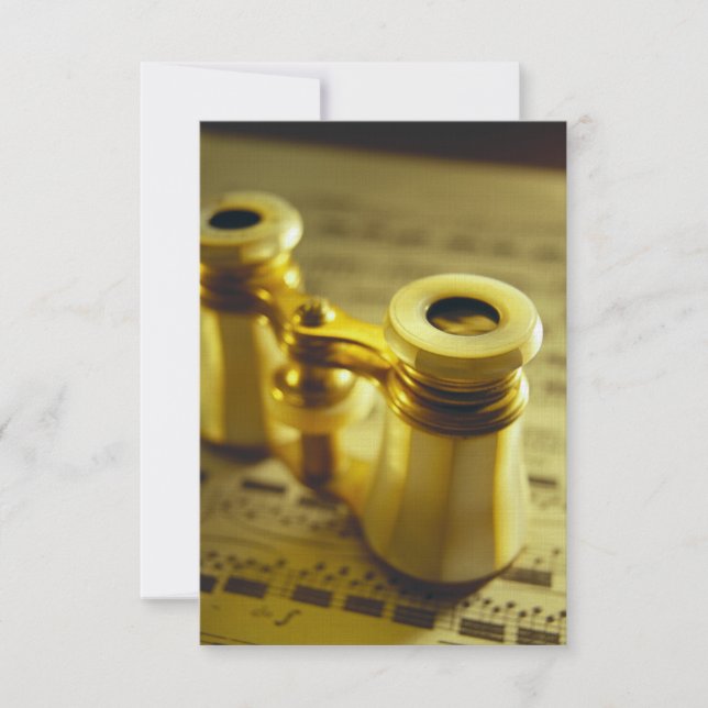 Convites Binóculos de Teatro 2 (Frente)