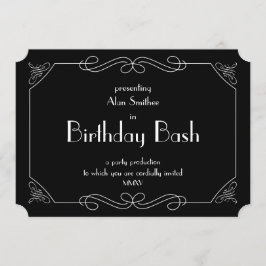 Convites Birthday Bash