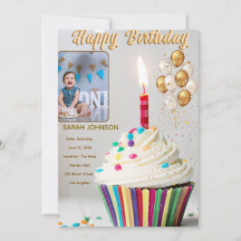 Convites Birthday Celebration Cushion