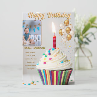 Convites Birthday Celebration Cushion