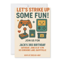 Birthday Gamer Boy - Vintage Level Up