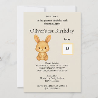 Convites Birthday Invitation